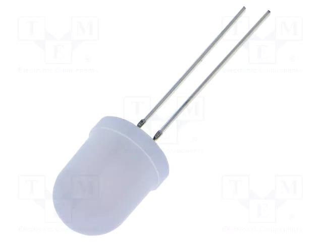 LED; red/blue; 10mm; 30°; Front: convex; 2.1÷2.6/2.9÷3.4VDC; 130mW OPTOSUPPLY OSRBP2A132A