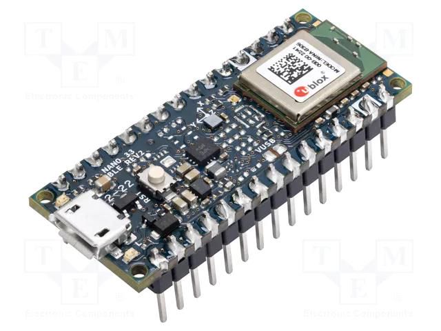 Dev.kit: Arduino Pro; prototype board; Comp: NINA-B306,nRF52840 ARDUINO ABX00072