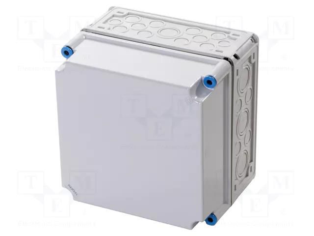 Enclosure: multipurpose; X: 300mm; Y: 300mm; Z: 214mm; Mi; light grey HENSEL HENSEL-MI-0211