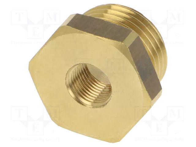 Mount.elem: thread adapter; brass; Int.thread: G 1/8" PNEUMAT MS251K1218
