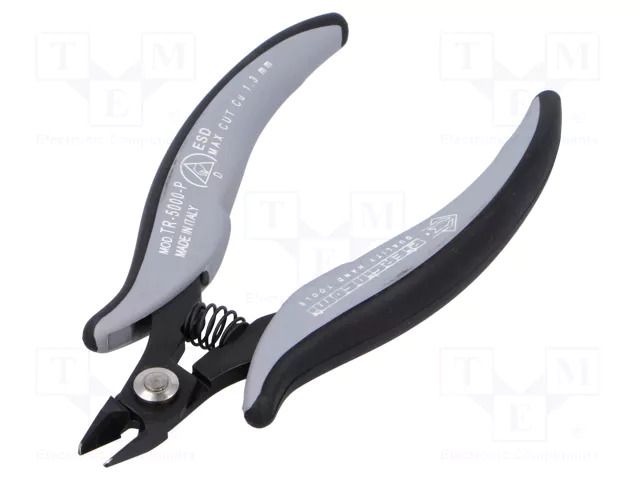 Pliers; cutting,miniature,curved; ESD; 138mm PIERGIACOMI PG-TR5000PD
