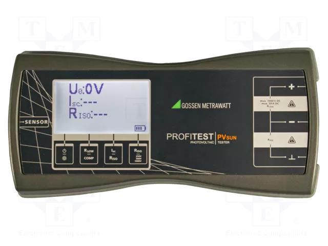 Meter: appliance meter; 0÷1kV; 0÷20A; ±(1%+1digit),±(1%+2digit) GOSSEN METRAWATT GM-M360C