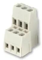 TERMINAL BLOCK, WIRE TO BRD, 6POS, 12AWG 25.178.5353.0