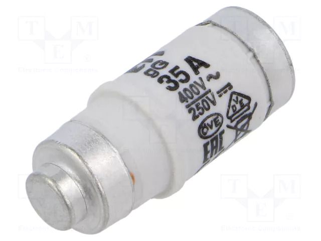 Fuse: fuse; 35A; 400VAC; 250V; gG,gL; industrial; D02  DO2-35