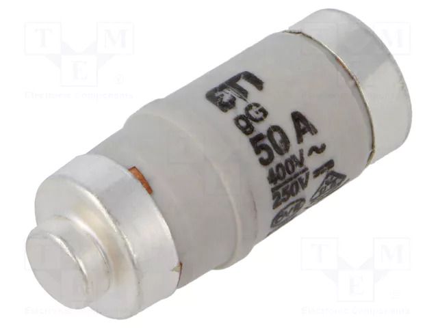 Fuse: fuse; 50A; 400VAC; 250V; gG,gL; industrial; D02  DO2-50