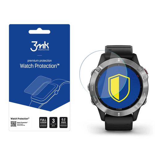 Garmin Fenix 6 - 3mk Watch Protection™ v. FlexibleGlass Lite, 3mk Protection 5903108292214 5903108292214