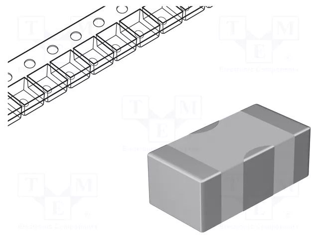 Filter: anti-interference; 1uF; 20mΩ; SMD; 16VDC; 4A; ±20%; 0805 MURATA NFM21HC105R1C3D