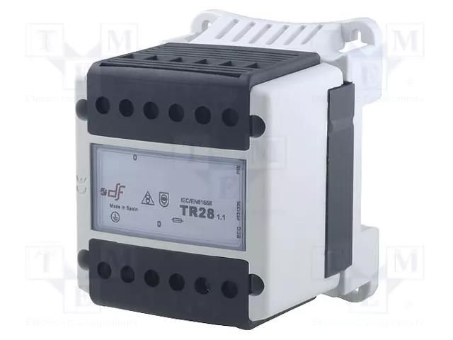 Transformer: mains; 63VA; 230VAC; 230V; Leads: terminal block; IP20 DF ELECTRIC DF-680063029