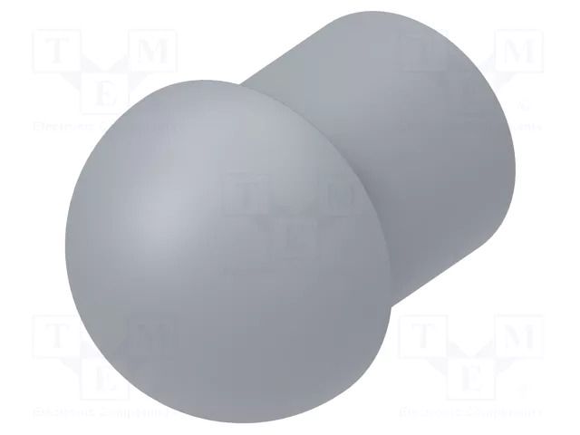 Stopper; polyamide; grey; Entrelec; Ø: 12mm; Size: 16; L: 13mm TE Connectivity 1SNG610029R0000