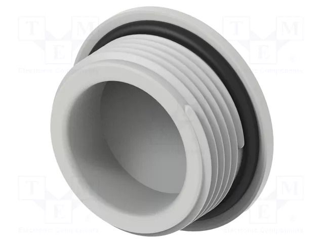Stopper; M25; 1.5; IP68; polyamide; light grey; Entrelec; 10mm TE Connectivity 1SNG620022R0000