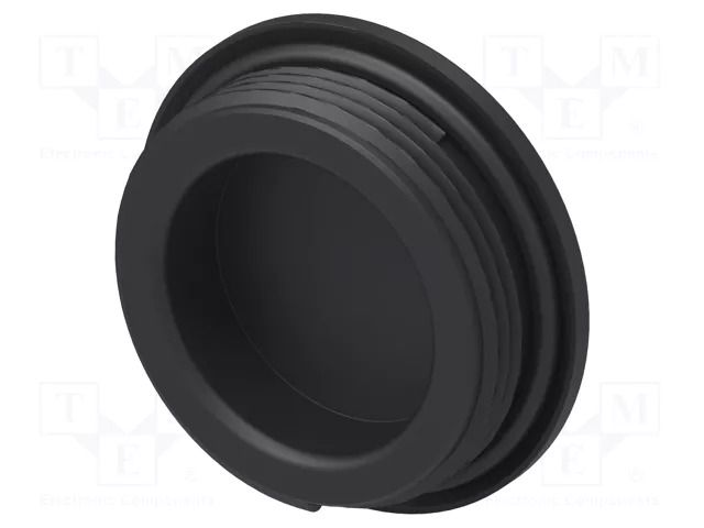 Stopper; M32; 1.5; IP68; polyamide; black; Entrelec; Thread: metric TE Connectivity 1SNG620030R0000