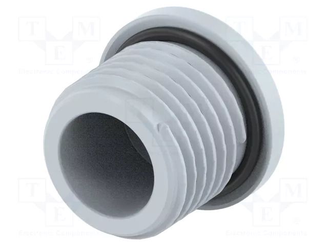Stopper; PG7; IP68; polyamide; grey; Entrelec; Thread: PG; 10mm TE Connectivity 1SNG620047R0000
