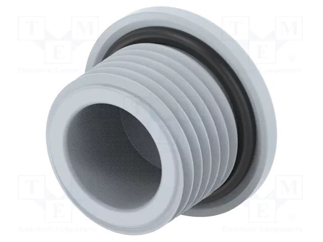 Stopper; PG9; IP68; polyamide; grey; Entrelec; Thread: PG; 10mm TE Connectivity 1SNG620053R0000