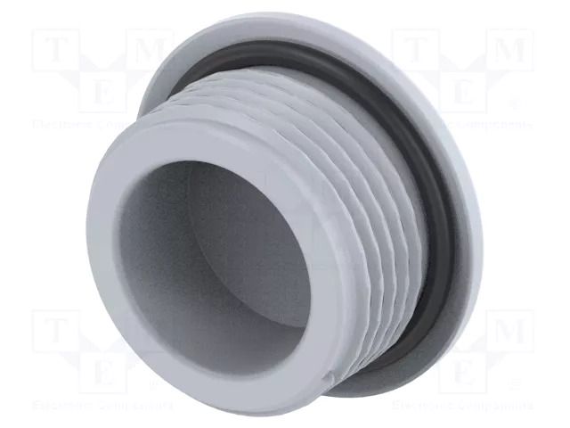 Stopper; PG13,5; IP68; polyamide; grey; Entrelec; Thread: PG; 10mm TE Connectivity 1SNG620065R0000