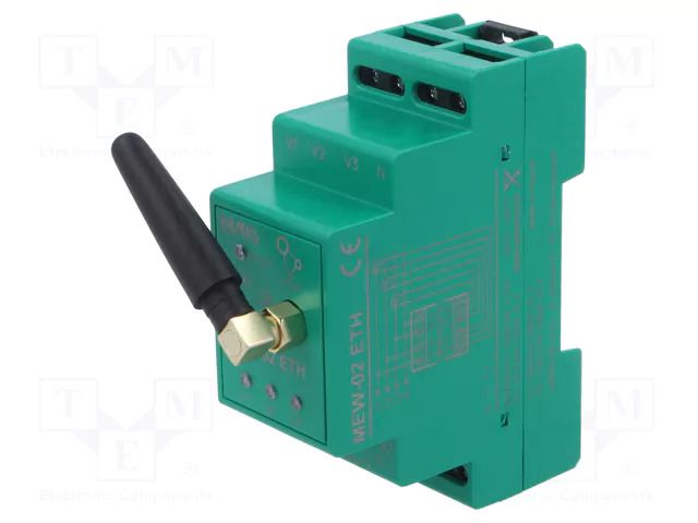 Power monitor; for DIN rail mounting; IP20; SUPLA; -10÷55°C ZAMEL MEW-02-ETH