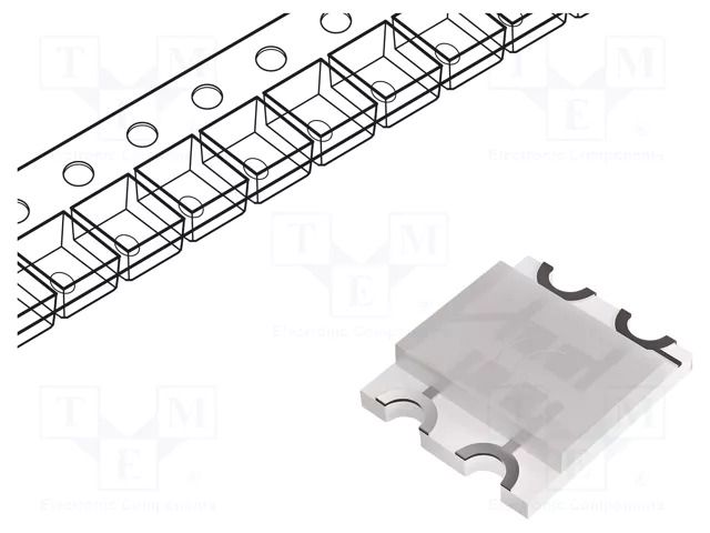 LED; RGB; SMD; 0606; 2.2÷2.4/3.2÷3.4/3.2÷3.4VDC; 1.6x1.5x0.55mm Inolux IN-S66TATRGB