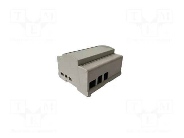 Enclosure: for computer; grey; 101mm; for DIN rail mounting ELBAG MR6/HD/GR-P5