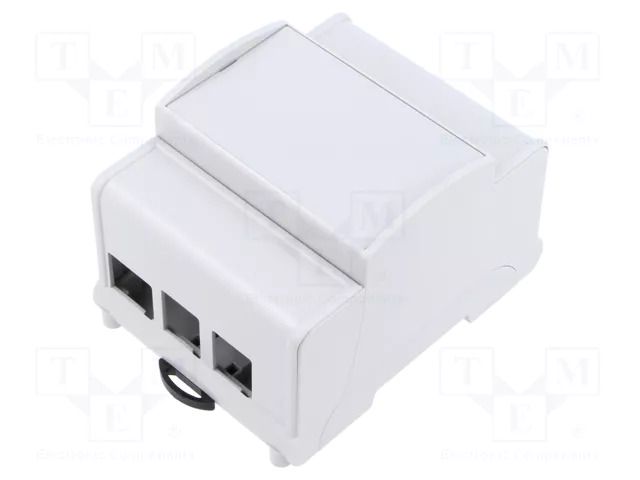 Enclosure: for computer; grey; 69mm; for DIN rail mounting ELBAG MR4/HD/GR-P3