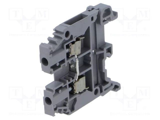 Splice terminal: rail; Entrelec; for DIN rail mounting; grey TE Connectivity 1SNA115486R0300
