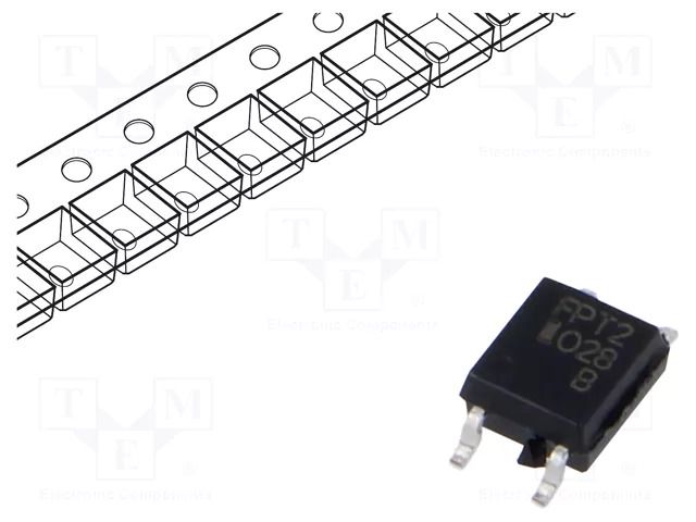 Optocoupler; SMD; Ch: 1; OUT: transistor; Uinsul: 3.75kV; Uce: 80V ISOCOM IS181GB