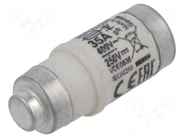 Fuse: fuse; 35A; 400VAC; 250VDC; gR,quick blow; ceramic,industrial BUSSMANN 35NZ02R