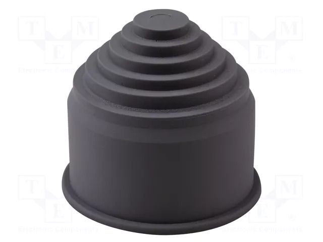 Conduit end cover; elastomer TPE-V; SILVYN® K-EM; black; Size: 10 LAPP LP-65500205