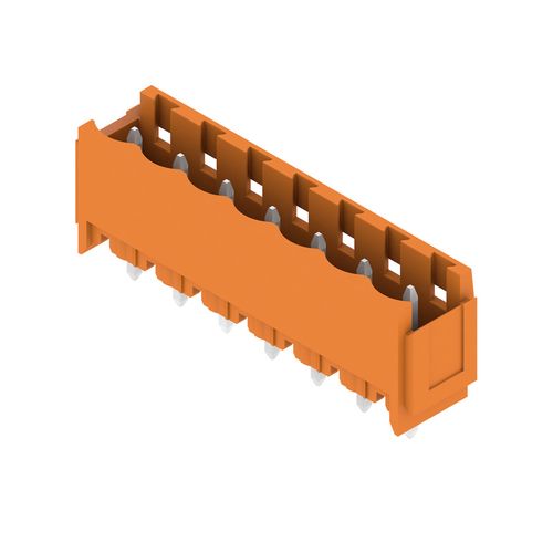 PCB plug-in connector (board connection), 5.08 mm, Number of poles: 7, Outgoing elbow: 180° Weidmuller 1147470000 04032248933549