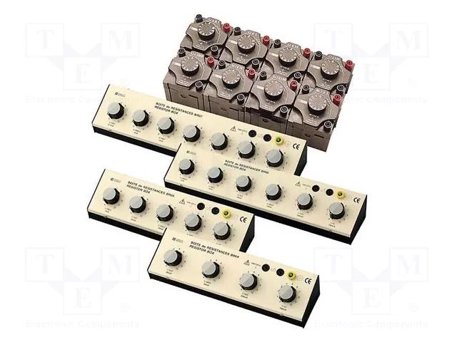 Decade box: resistance; 1÷10MΩ; Number of ranges: 11; 0.2mA; 2kV CHAUVIN ARNOUX CA-P03197528A