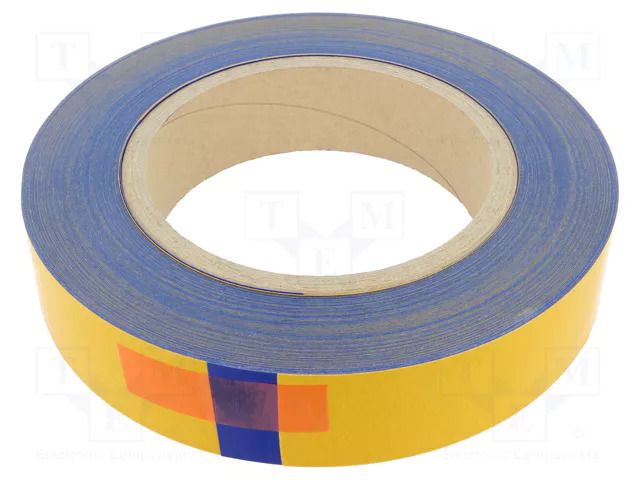 Tape: marking; blue; L: 50m; W: 50mm; self-adhesive; PVC FATH FA-0203T05055