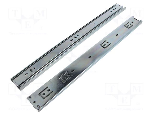 Ball guide; zinc plated steel; L: 450mm; 30kg; H: 45mm GTV Poland GTV-PK-0H45450HK