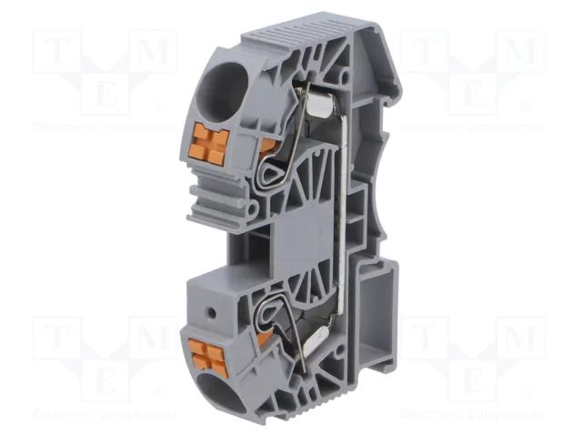 Splice terminal: rail; DS; for DIN rail mounting; spring clamp DEGSON ELECTRONICS DS16-01P-11