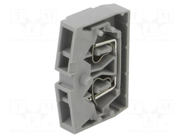 Rail mounted connector WS2.5-END-CO-01P11 DEGSON ELECTRONICS WS2.5-END-CO-01P11