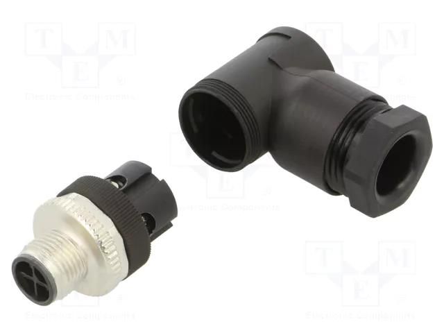 Circular connector EPIC POWER M12 F6A 3+PE M 8-10 (1) LAPP 44423142