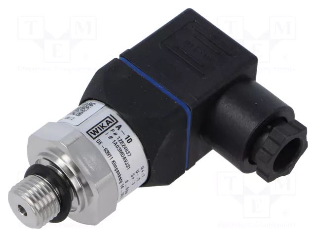 Converter: pressure; Pressure setting range: 0÷6bar; 0.5%; IP67 WIKA A106BG360HD1ZFCAGZ