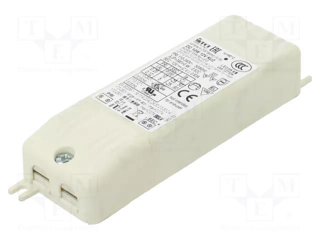 Power supply: switching; LED; 12VDC; 830mA; 110÷127VAC,220÷240VAC TCI 127304