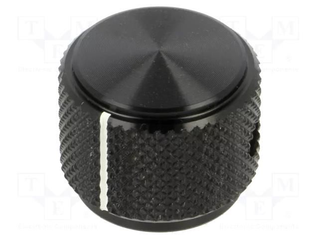 Accessories: knob; Body: black TE Connectivity 7-1437621-5