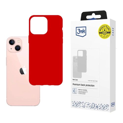 Case for iPhone 14 Plus from the 3mk Matt Case series - red, 3mk Protection 5903108476645 5903108476645