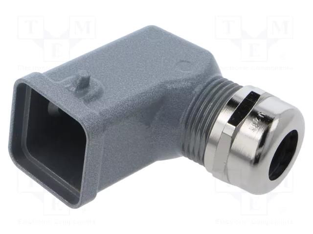 Enclosure for connectors: HDC; size H-A 3; for cable; for latch LAPP 10422507