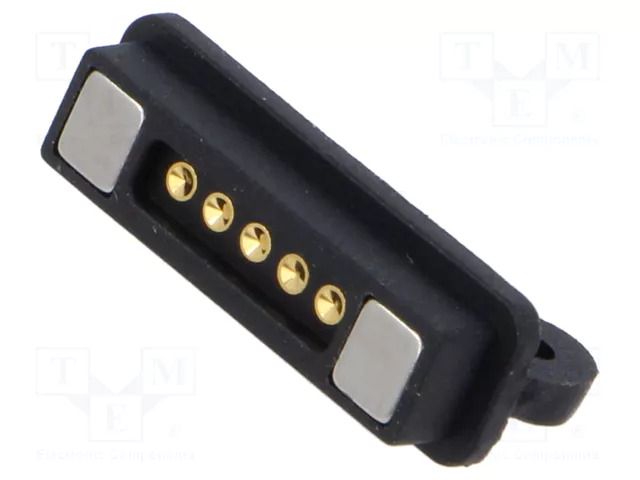 Connector MAGNETIC POGO CONNECTOR FEMALE 5 POSITION EDAC 686J0521250124E