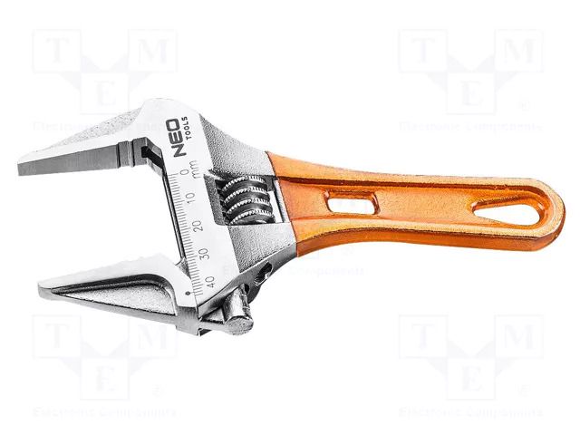 Wrench; adjustable; Jaw capacity: 43mm; Overall len: 156mm; short NEO TOOLS NEO-03-021