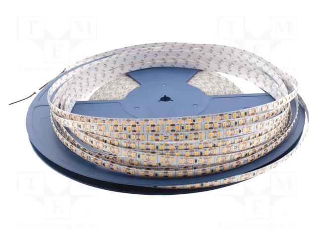 LED tape; white warm; LED/m: 160; 8mm; IP20; 120°; 14.4W/m; 24VDC ESPE ELS-1524-30K20