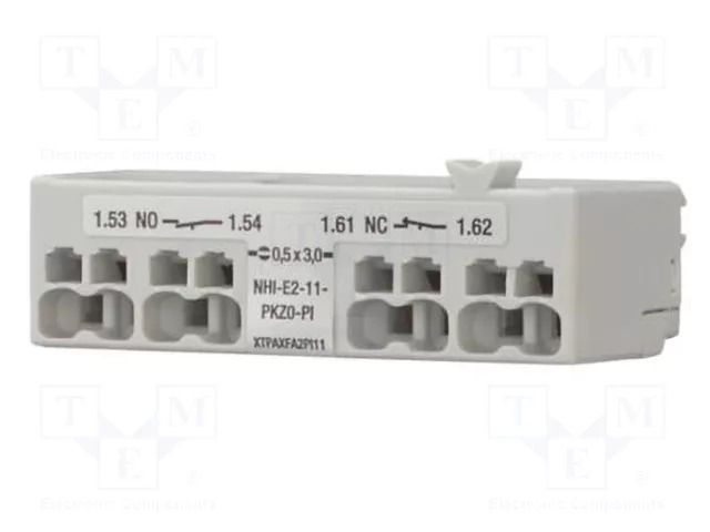 Auxiliary contacts; NC + NO; front; Leads: push-in terminals; PKZ EATON ELECTRIC NHI-E2-11-PKZ0-PI