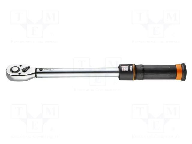 Wrench; torque; 410mm; 10÷60Nm; Mounting: 3/8" square NEO TOOLS NEO-08-823