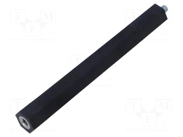 Insulating sleeve; Int.thread: M5; L: 120mm; UL94V-0; polyester BM GROUP BMQSCP120M5