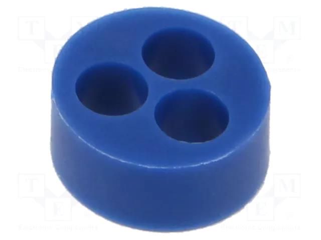 Insert for gland; 5mm; M25; IP54; silicone; Holes no: 4; -50÷200°C LAPP LP-53316307