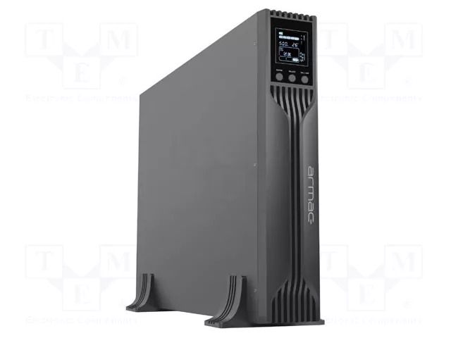 Power supply: UPS; 2100W; 3000VA; 208÷240V; RACK; 530x440x88mm ARMAC R/3000I/PSW