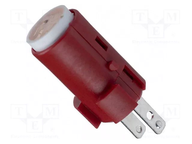 Illuminating unit; 16mm; A16; Illumin: LED; IP40; 5VAC; red; 5VDC OMRON A16-5DSR