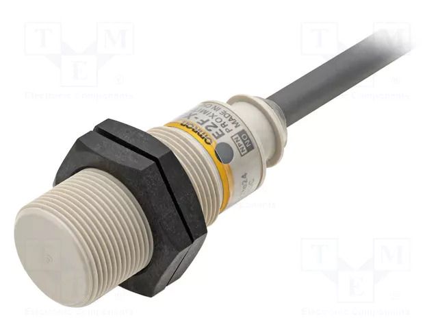 Sensor: inductive; OUT: PNP / NO; 0÷5mm; M18; Connection: cables; 2m OMRON E2F-X5F1-2M