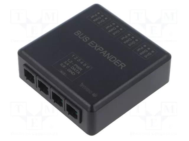 Industrial module: distribution box; -10÷55°C; IN: 8 INVEO BUS-EXPANDER