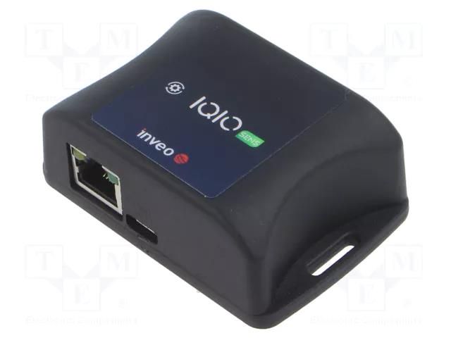 Industrial module: analog/digital I/O; -10÷55°C; 12÷24VDC; IN: 1 INVEO IQIO-SENS-ETH